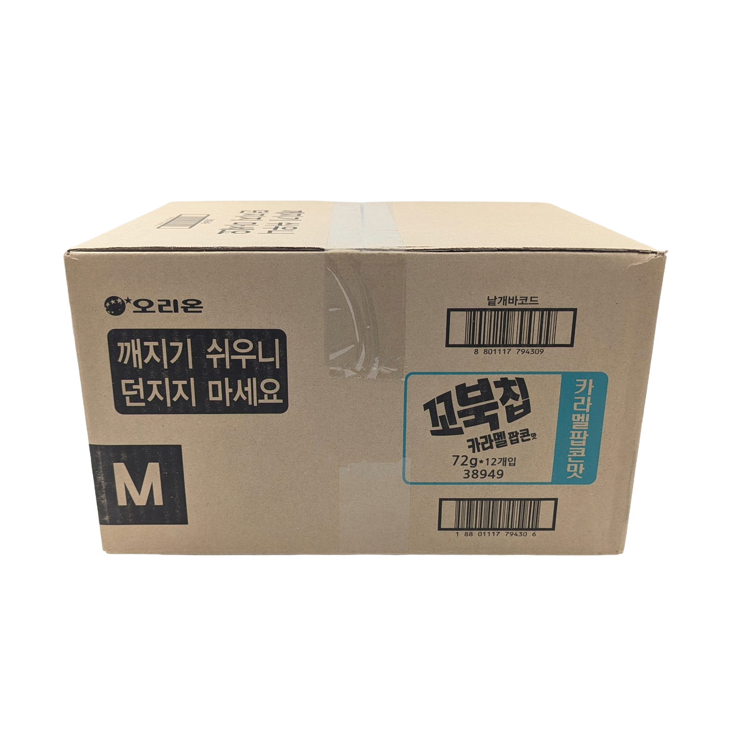 ORION KKOBUKCHIP CARAMEL (80G*12) 꼬북칩 카라멜 팝콘