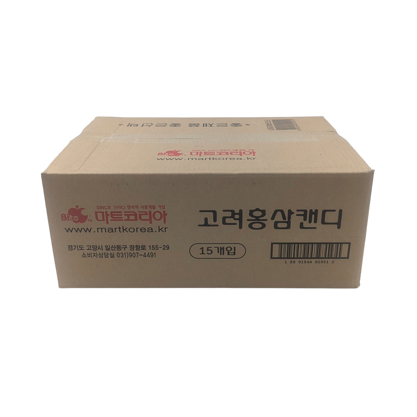 HONGSAM CANDY (300g*15) 마트코리아 홍삼캔디
