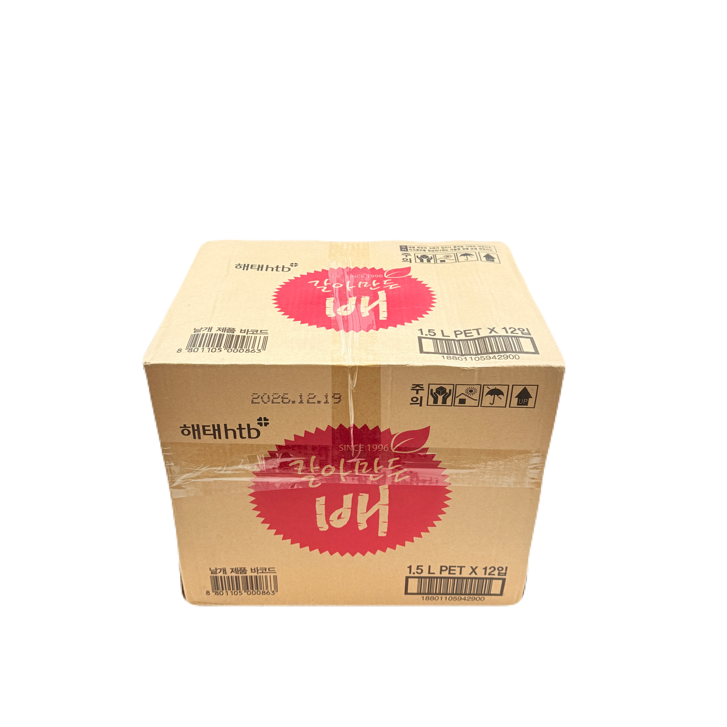 HAITAI PEAR JUICE PET (1.5L*12EA) 해태 갈아만든배 (페트)