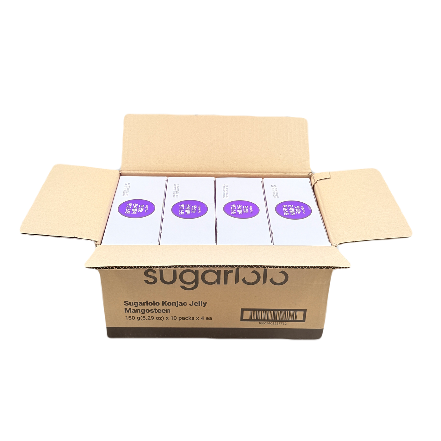 KONJAC JELLY MANGOSTEEN(150G*10)*4 곤약젤리 망고스틴