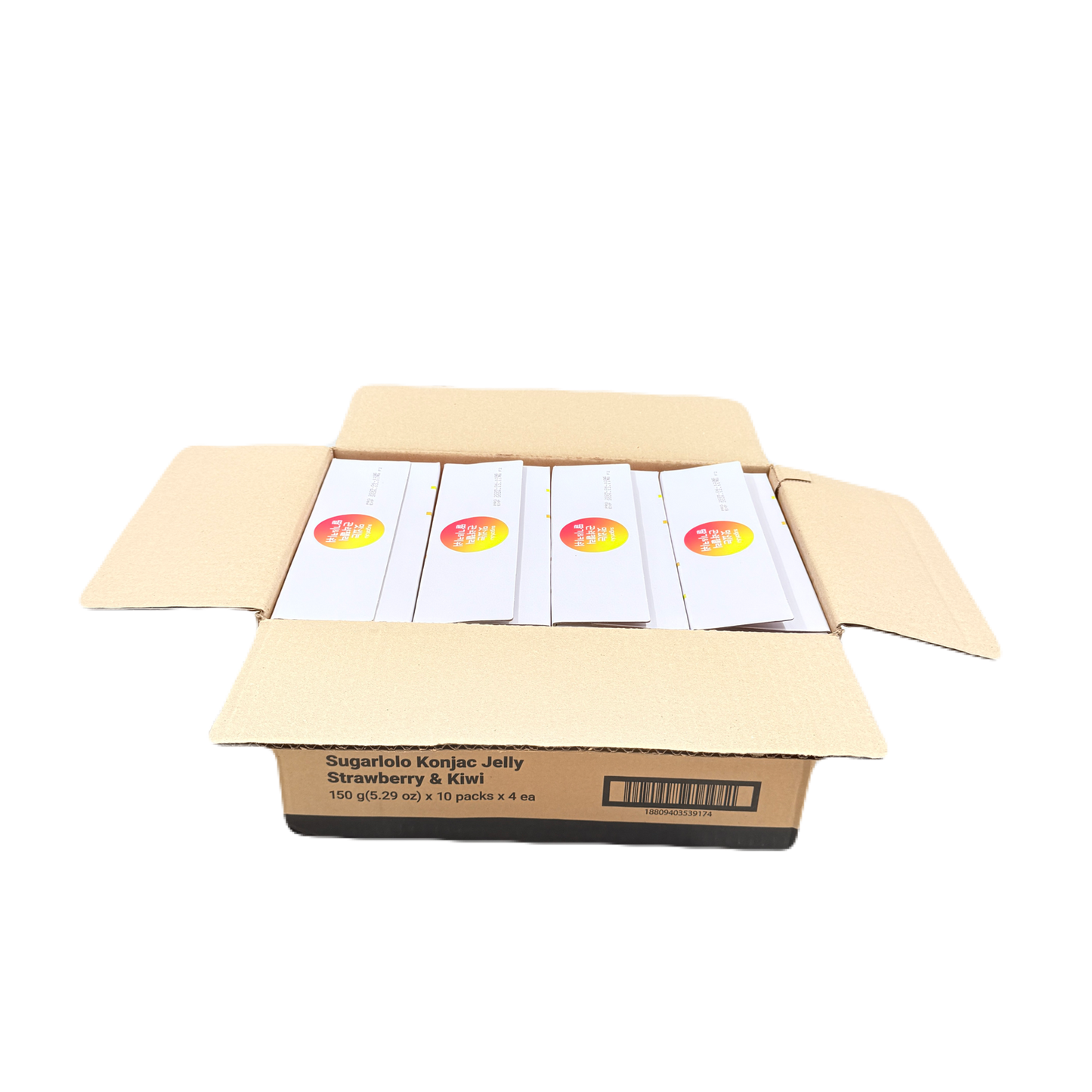 KONJAC JELLY STRAWBERRY & KIWI(150G*10)*4 곤약젤리 딸기 & 키위