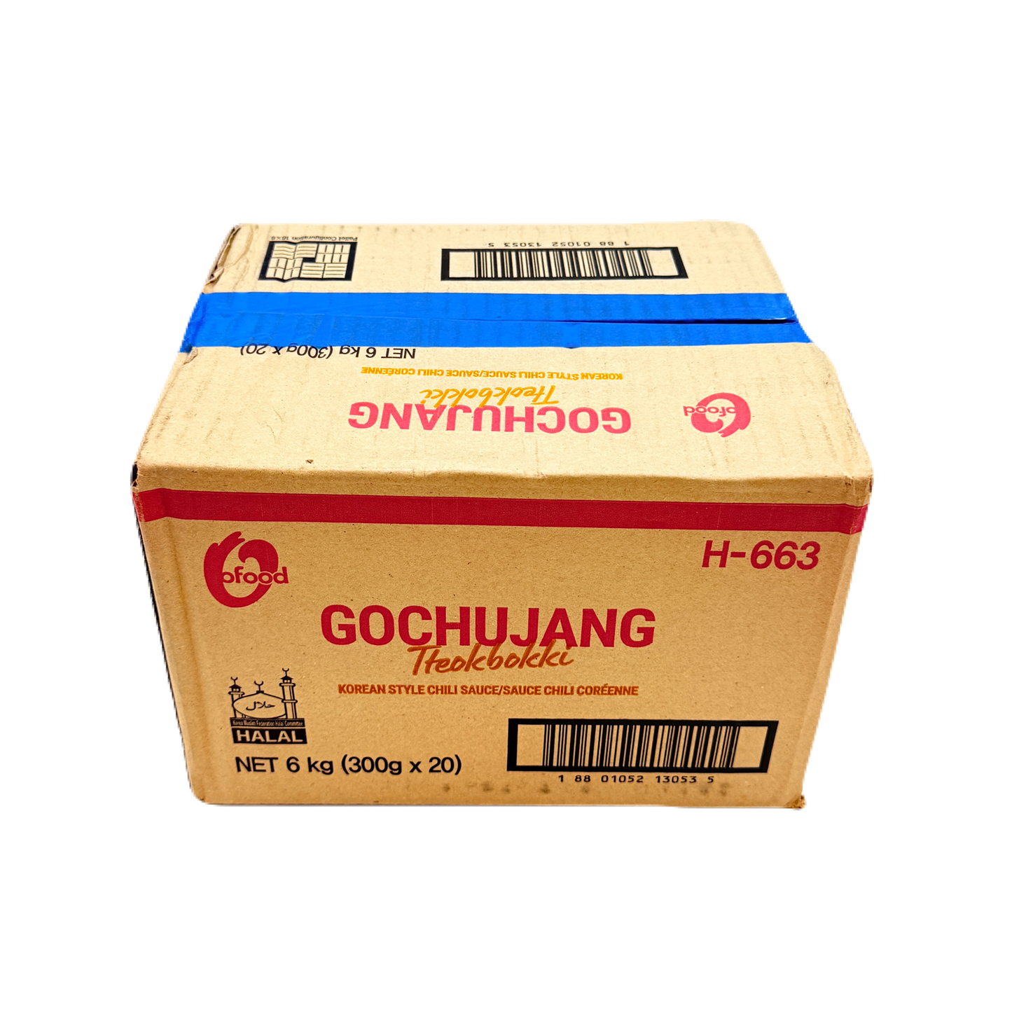 DS TOPPOKI SAUCE HALAL (300G*20) 청정원 오푸드 떡볶이소스 고추장 (할랄)