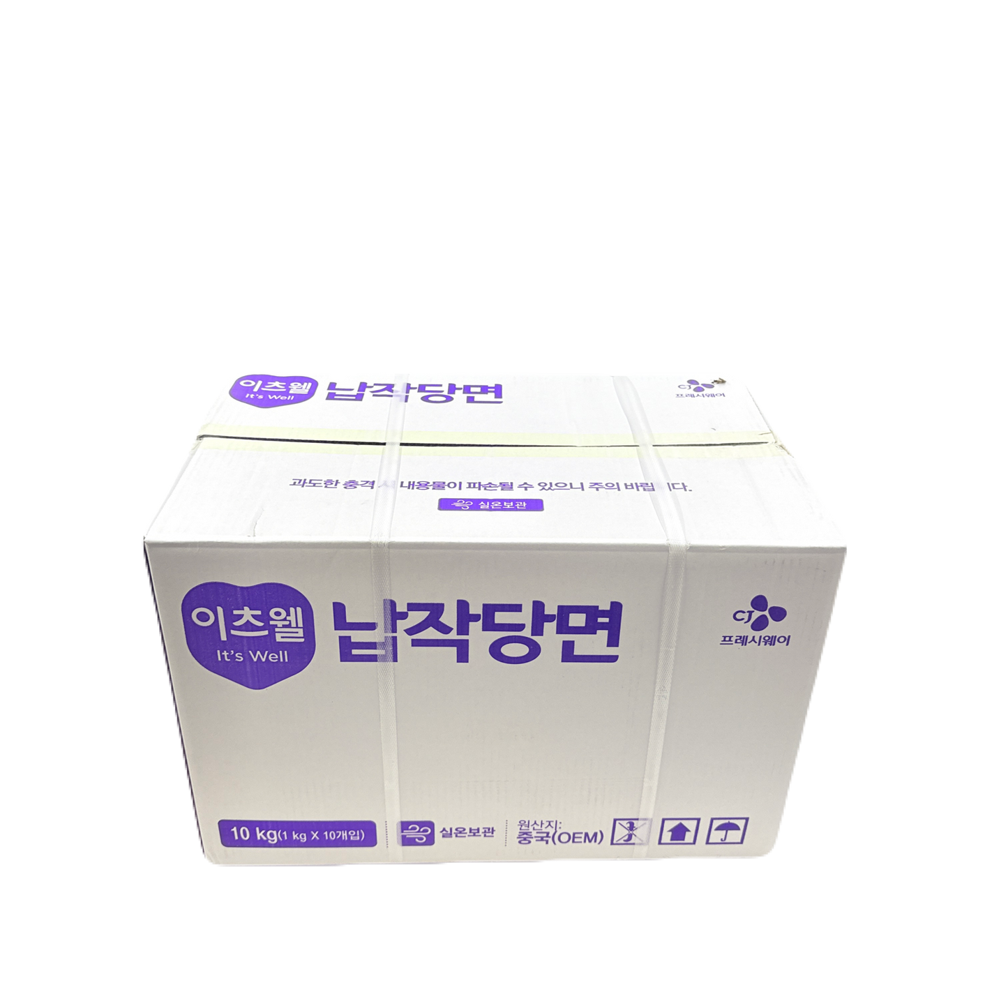CJ DRIED VERMICELLI (1KG*10) 해찬들 납작 당면
