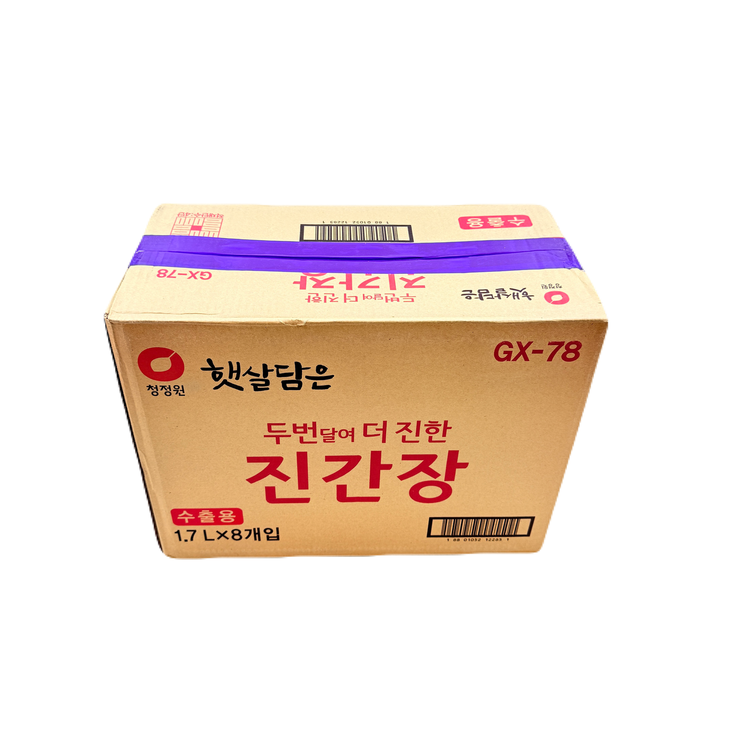 DS SOY SAUCE (1.7L*8) 청정원 진간장