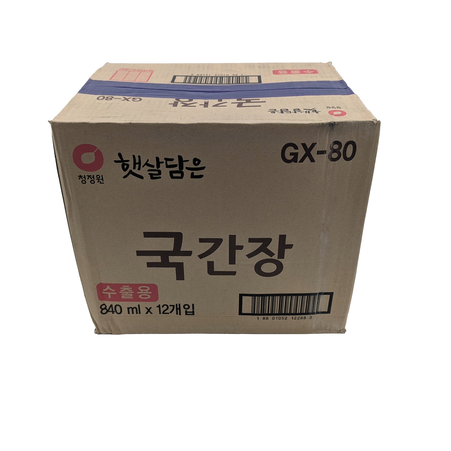 DS SOY SAUCE (840ML*12) 청정원 자연숙성 국간장