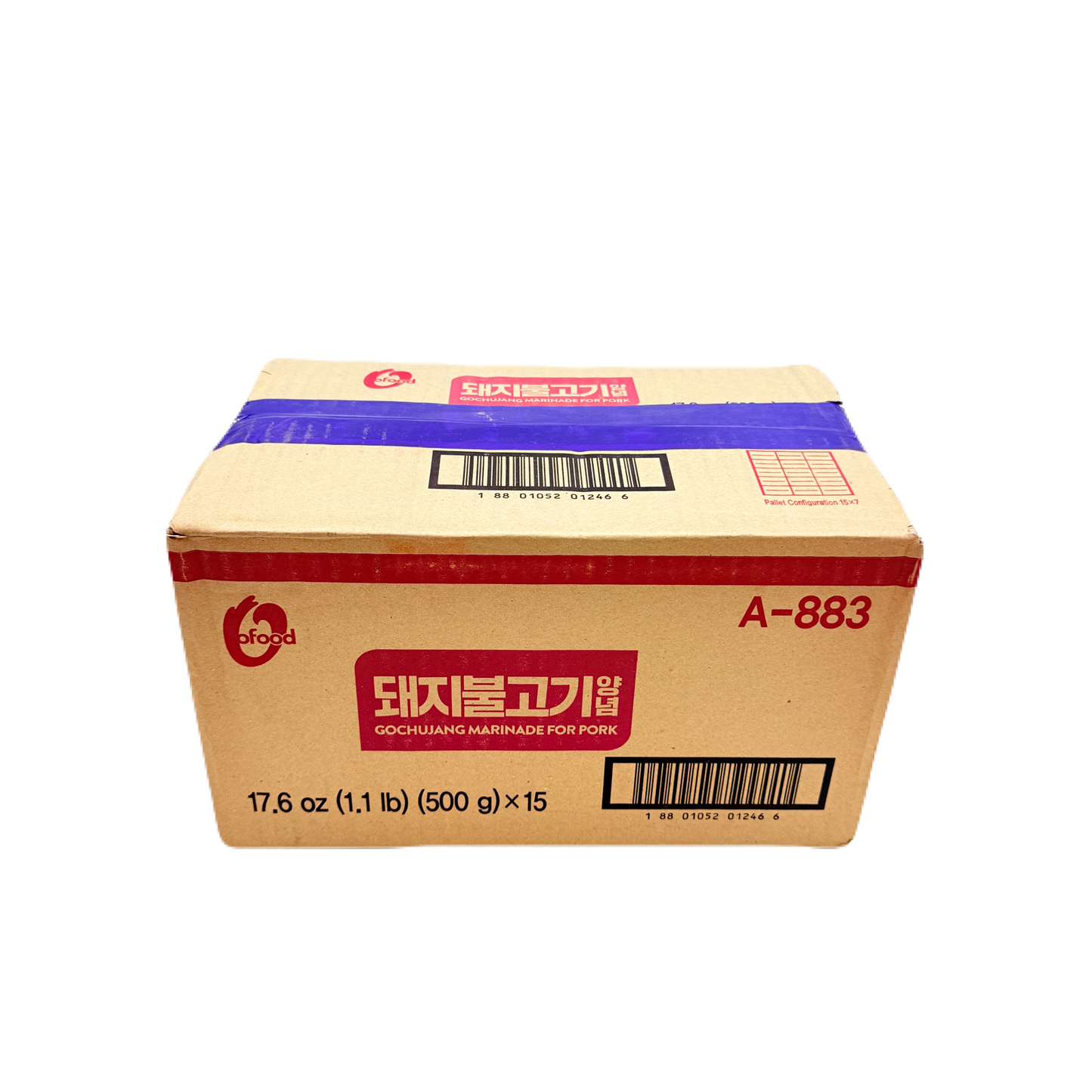 DS PORK BULGOGI SAUCE (500G*15) 청정원 돼지 불고기 양념