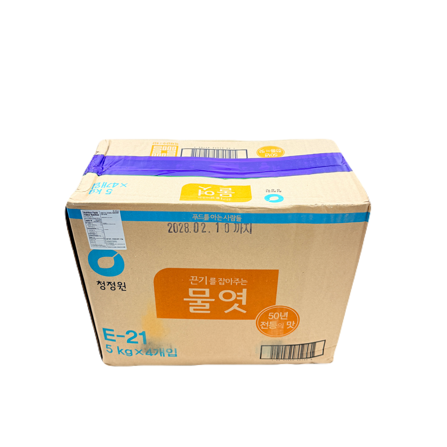 DS CORN MALT SYRUP (5KG*4) 청정원 물엿