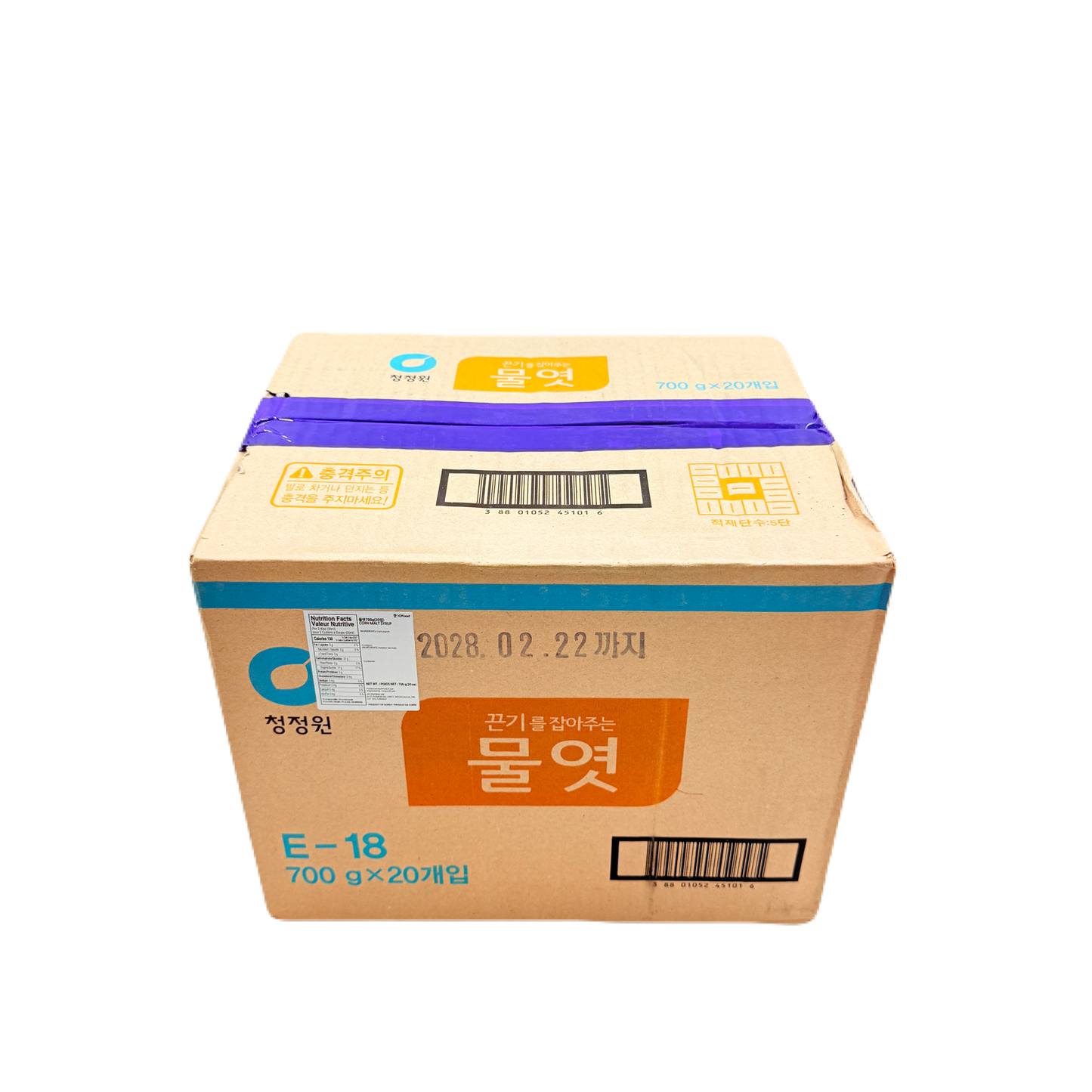 DS CORN MALT SYRUP(700G*20EA) 청정원 물엿