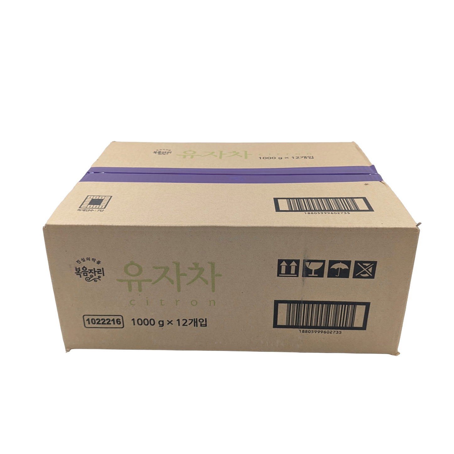 CITRON TEA (1KG*12) 청정원 복음자리 유자차