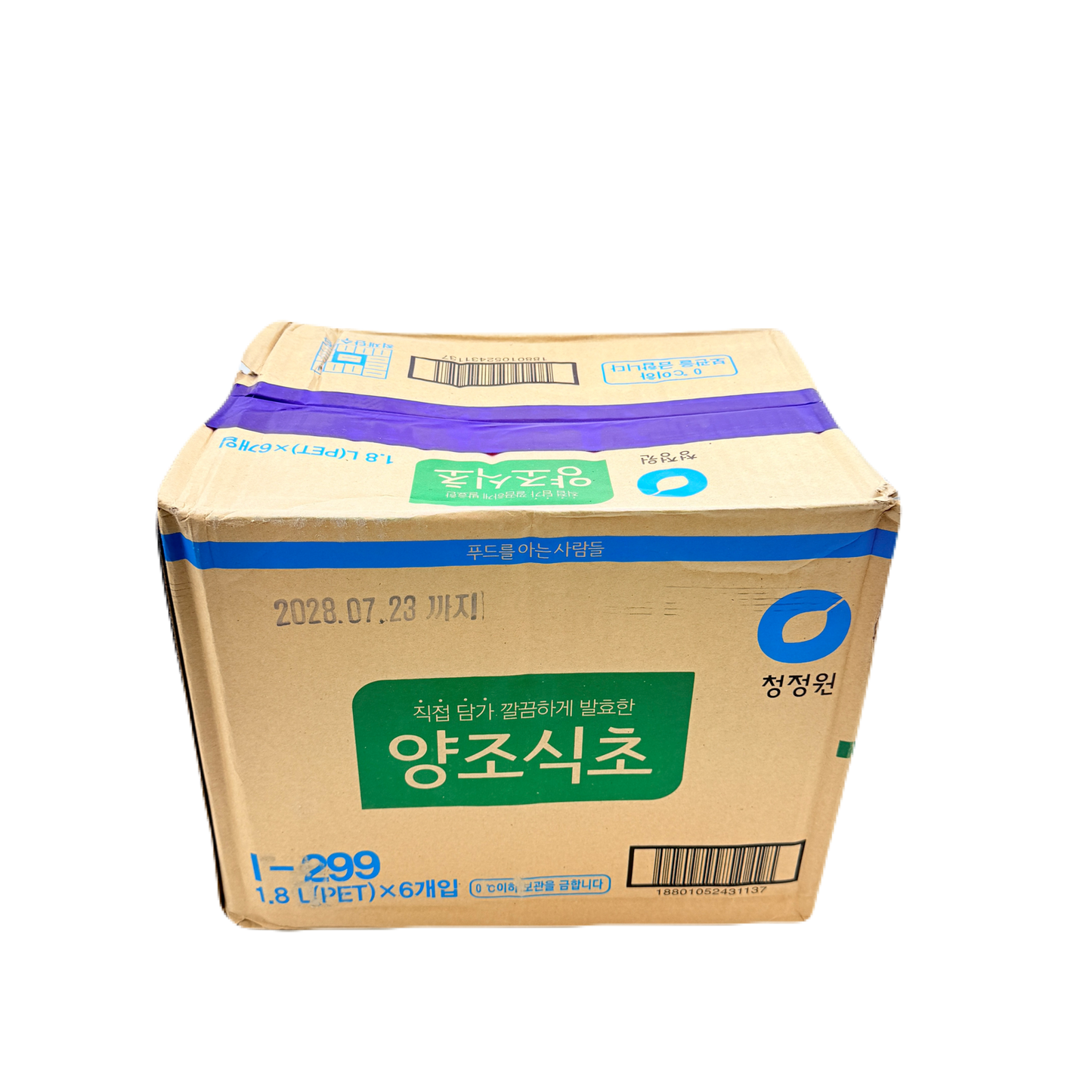 DS YANGJO VINEGAR (1.8L*6) 청정원 양조식초