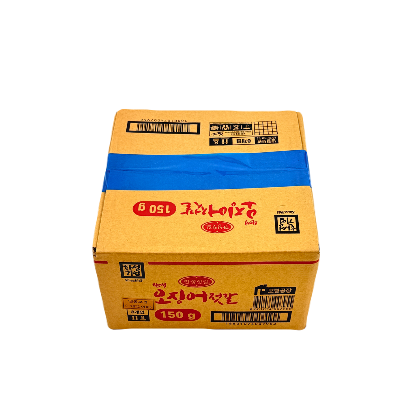 HS SALTED&SEASONED SQUID (150G*8) 한성 오징어젓갈
