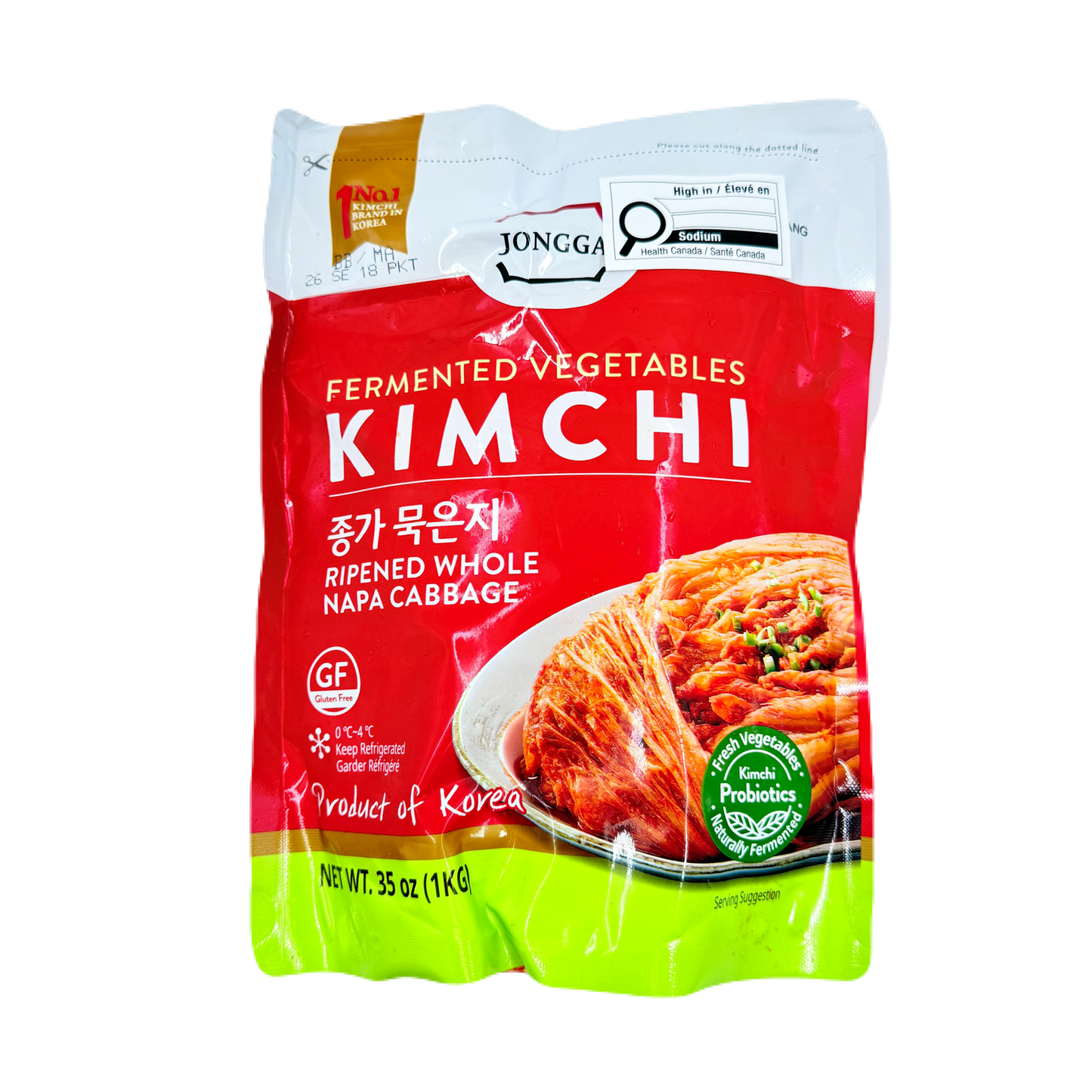 FERMENTED KIMCHI (1KG*5) 묵은지