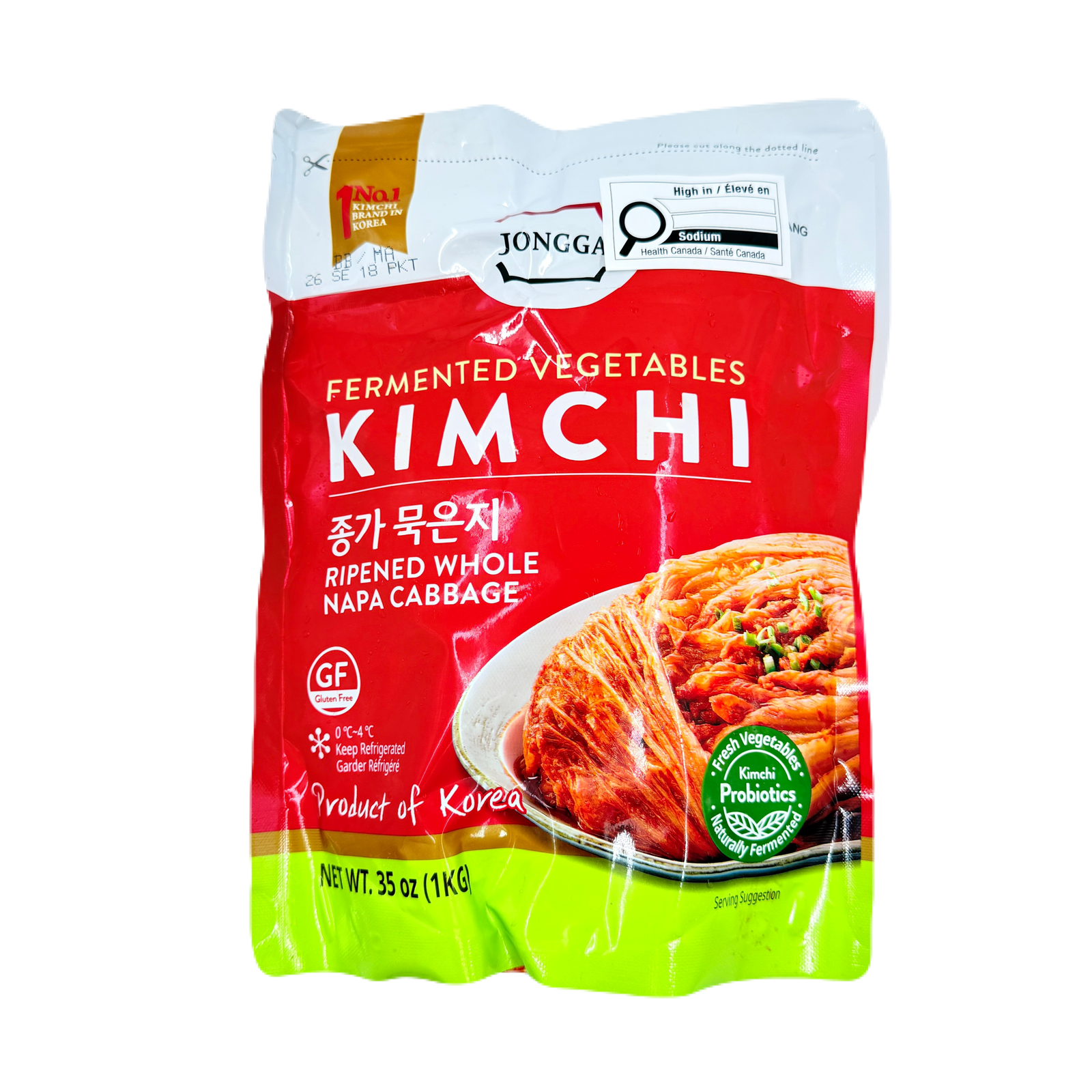 FERMENTED KIMCHI (1KG*5) 묵은지
