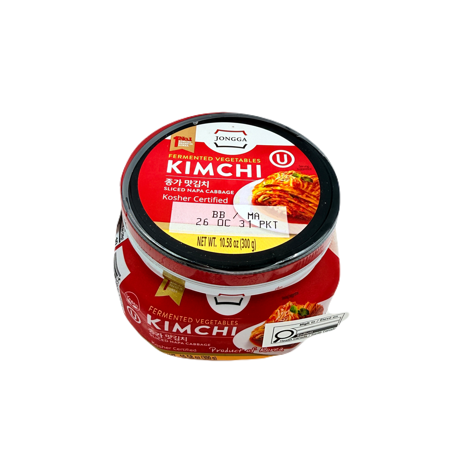 MAT KIMCHI:HALAL,KOSHER, FISH FREE (300G*6) 맛김치 코셔