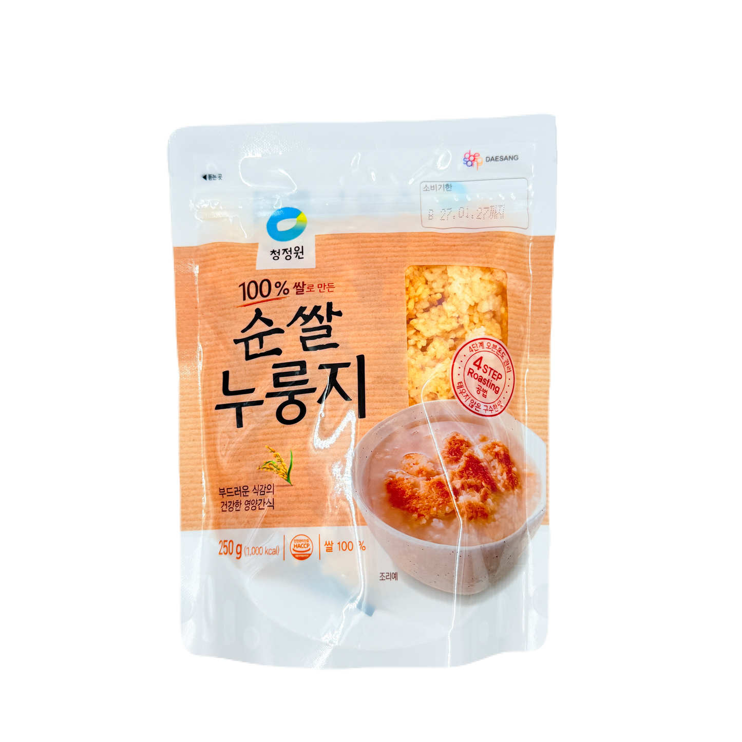 CRISPY COOKED-RICE CRUST(250G*20) 종가집 누룽지