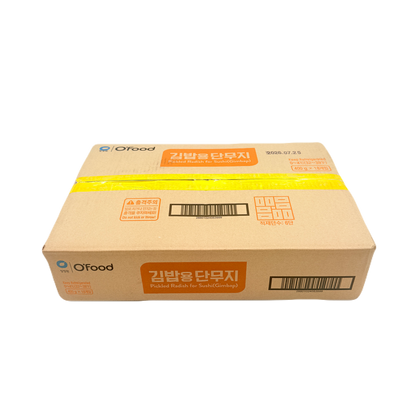 ROLL DANMUJI (400G*18) 종가집 김밥용 단무지
