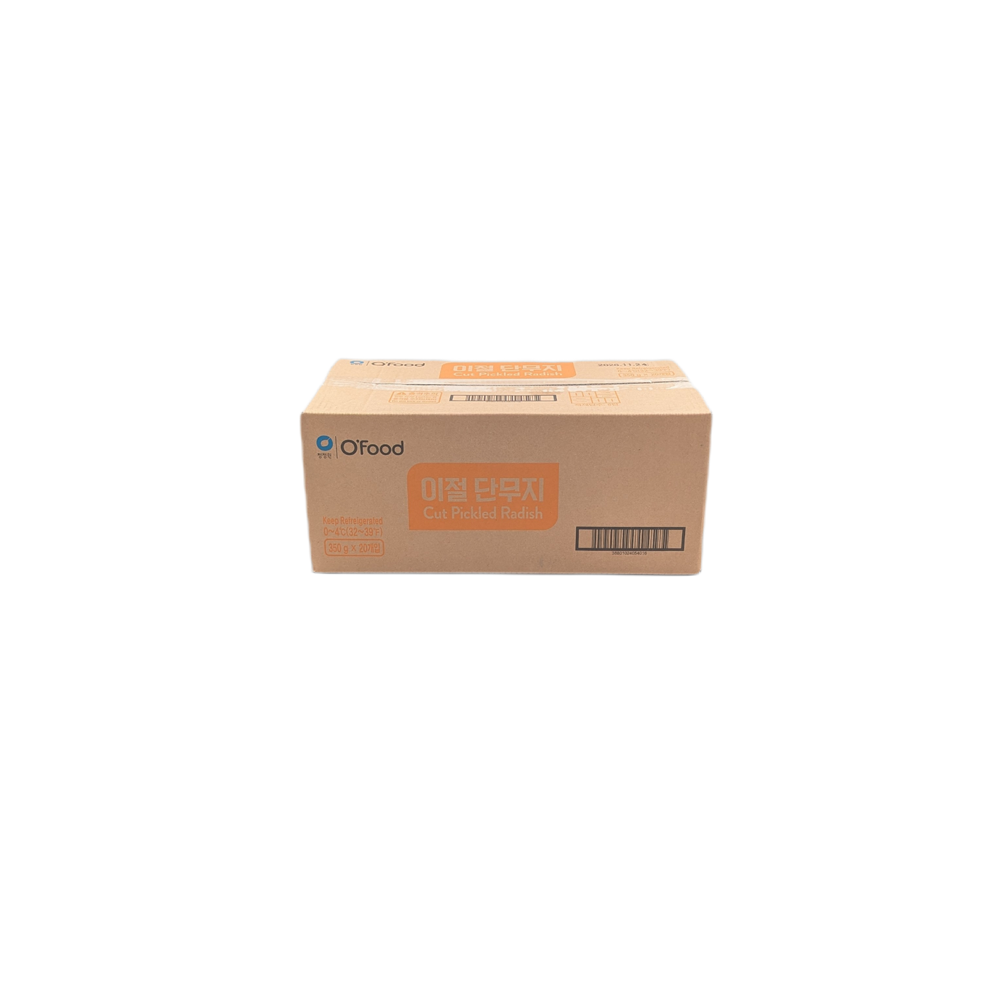 VERTICAL CUT DANMUJI  (350G*20) 종가집 이절 단무지