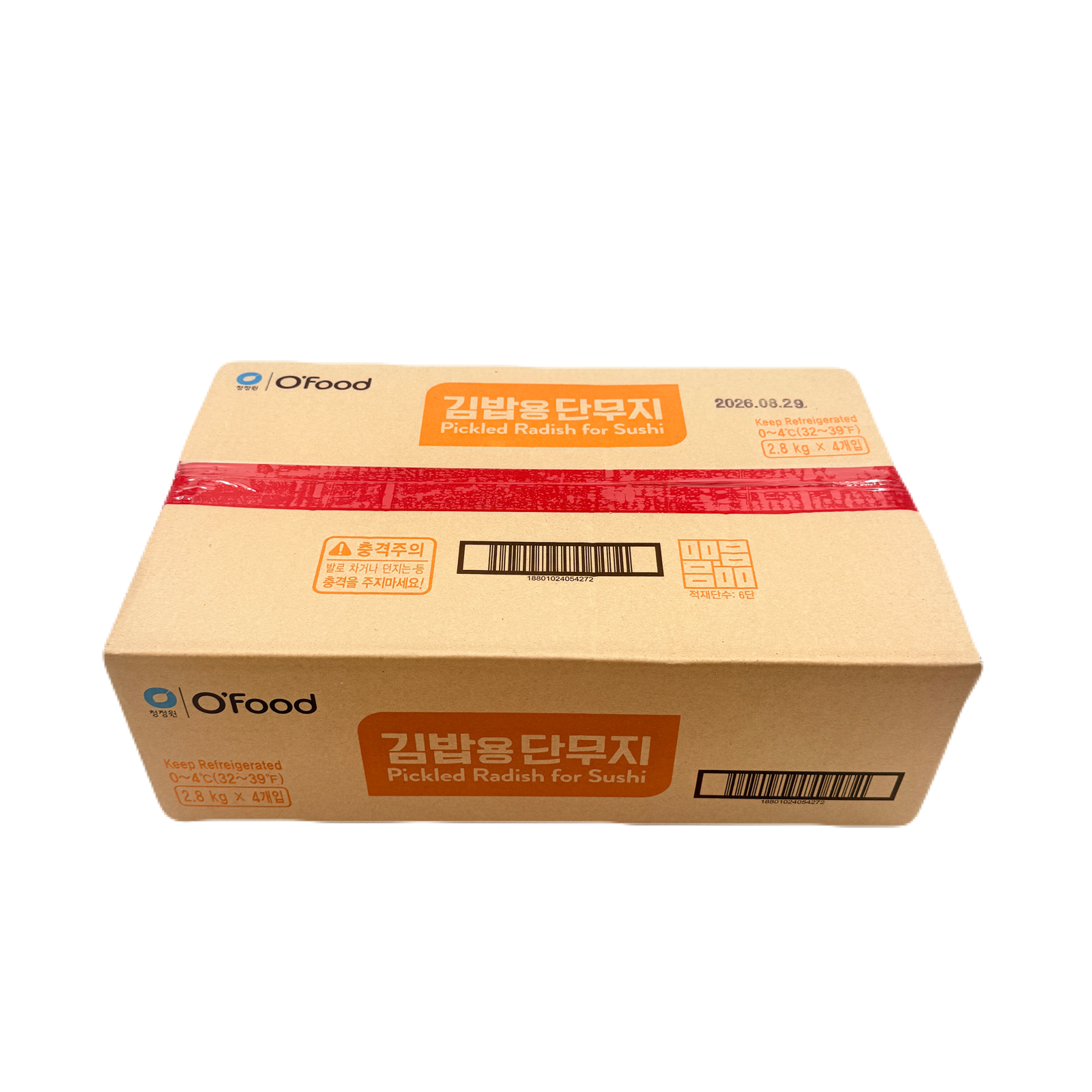 ROLLDANMUJI (2.8KG*4) 종가집 업소용 김밥 단무지