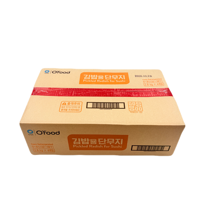 ROLLDANMUJI (2.8KG*4) 종가집 업소용 김밥 단무지