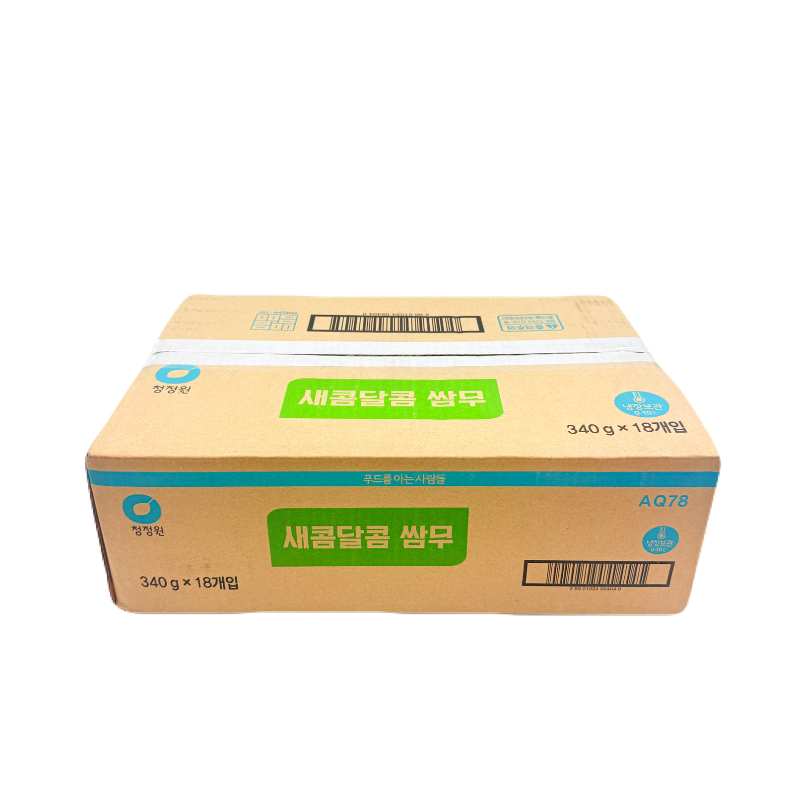 SSAMMU (340G*18) 청정원 새콤달콤 쌈무