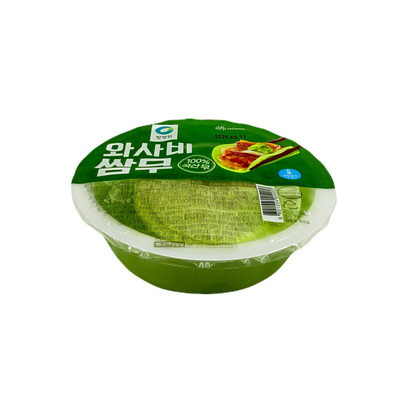 WASABI SSAMMU (340G*18) 청정원 와사비 쌈무