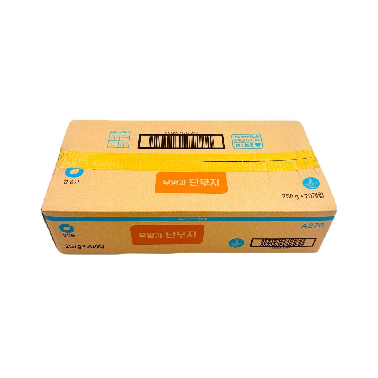 BURDOCK & DANMUJI (250G*20) 종가집 우엉과 단무지