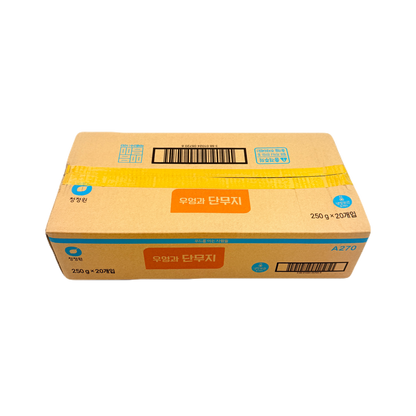 BURDOCK & DANMUJI (250G*20) 종가집 우엉과 단무지