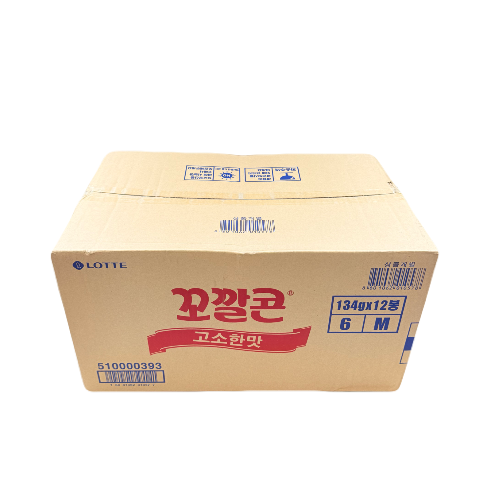 KOKALCORN PLAIN (134G*12) 롯데 꼬깔콘 고소한맛