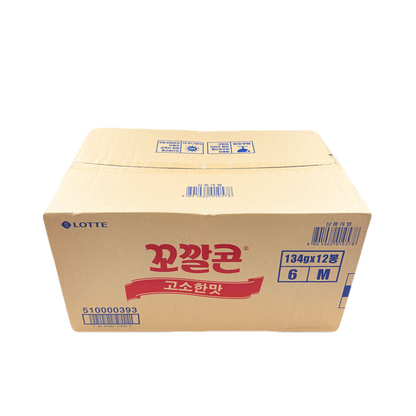 KOKALCORN PLAIN (134G*12) 롯데 꼬깔콘 고소한맛