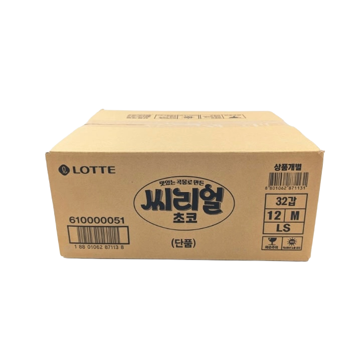 CEREAL CHOCO (42G*32) 롯데 씨리얼 초코 (오트)