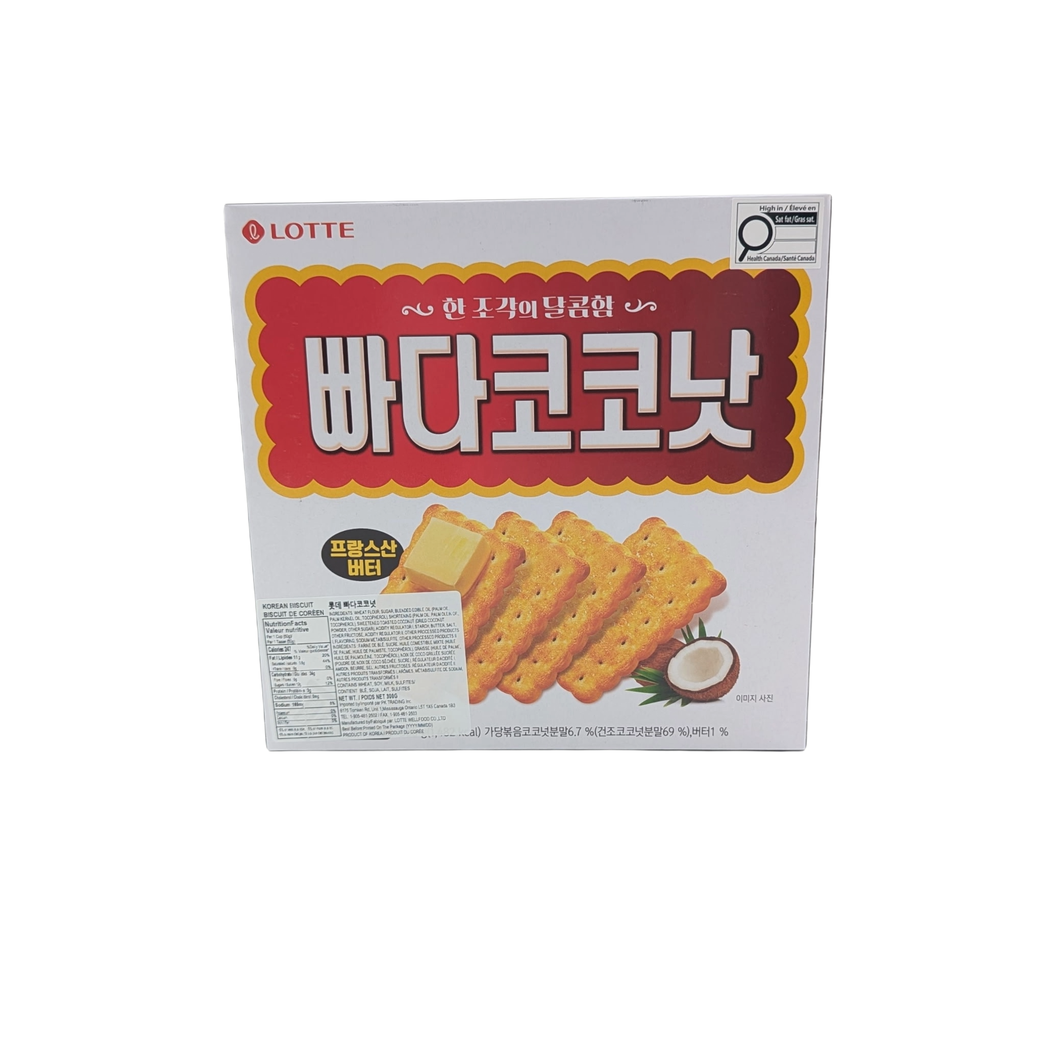 BUTTER COCONUT (300G*12) 빠다 코코넛