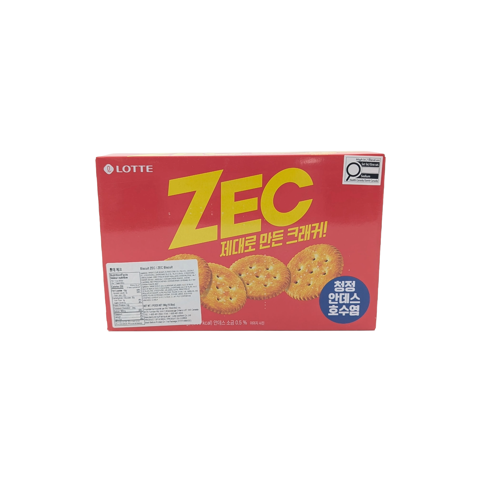ZEC (300G*12) 롯데 제크 오리지널