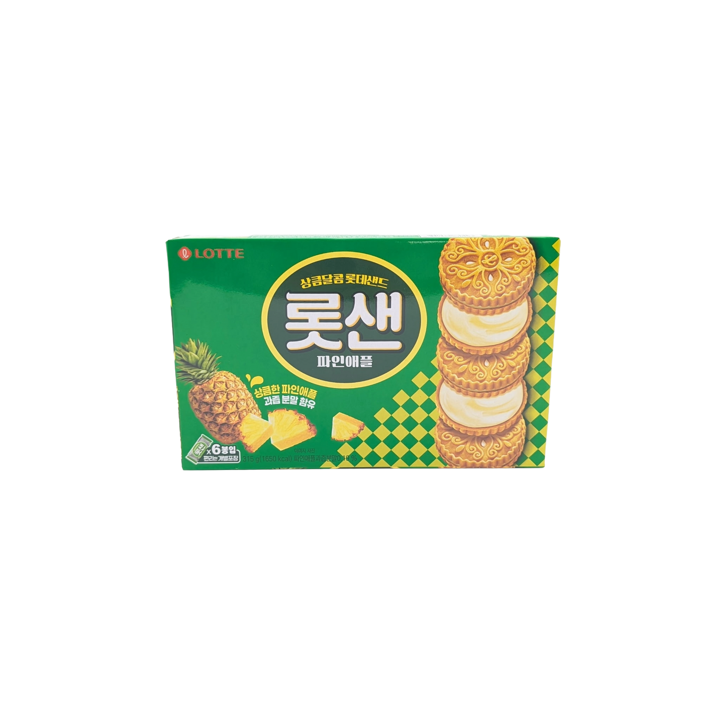 SAND BISCUIT ORIGINAL (315G*12) 롯데 샌드 오리지널