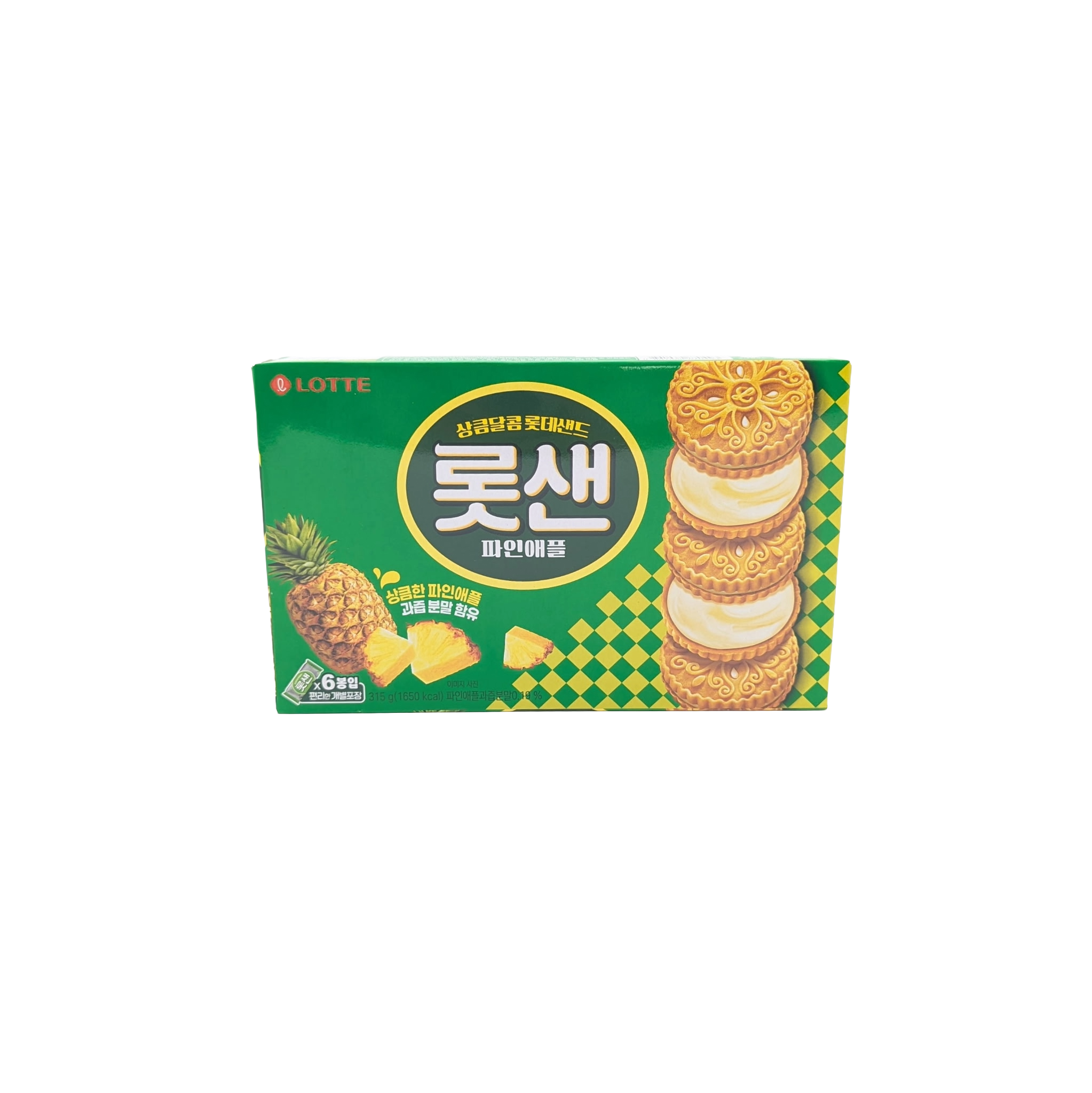 SAND BISCUIT ORIGINAL (315G*12) 롯데 샌드 오리지널