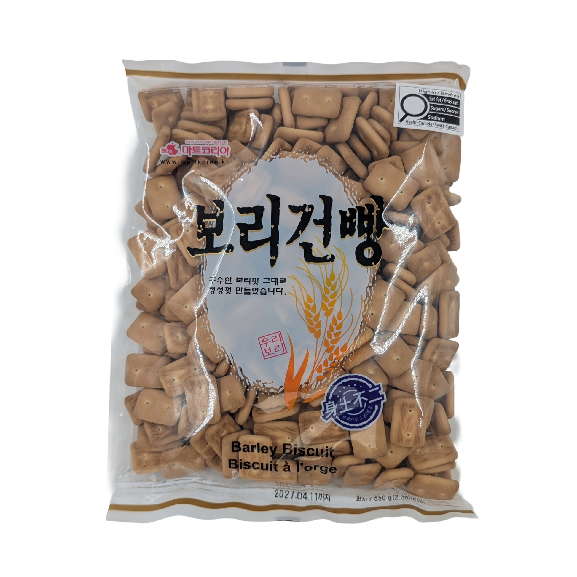 BARLEY BISCUIT BULK (550g*10) 마트 보리 건빵 벌크