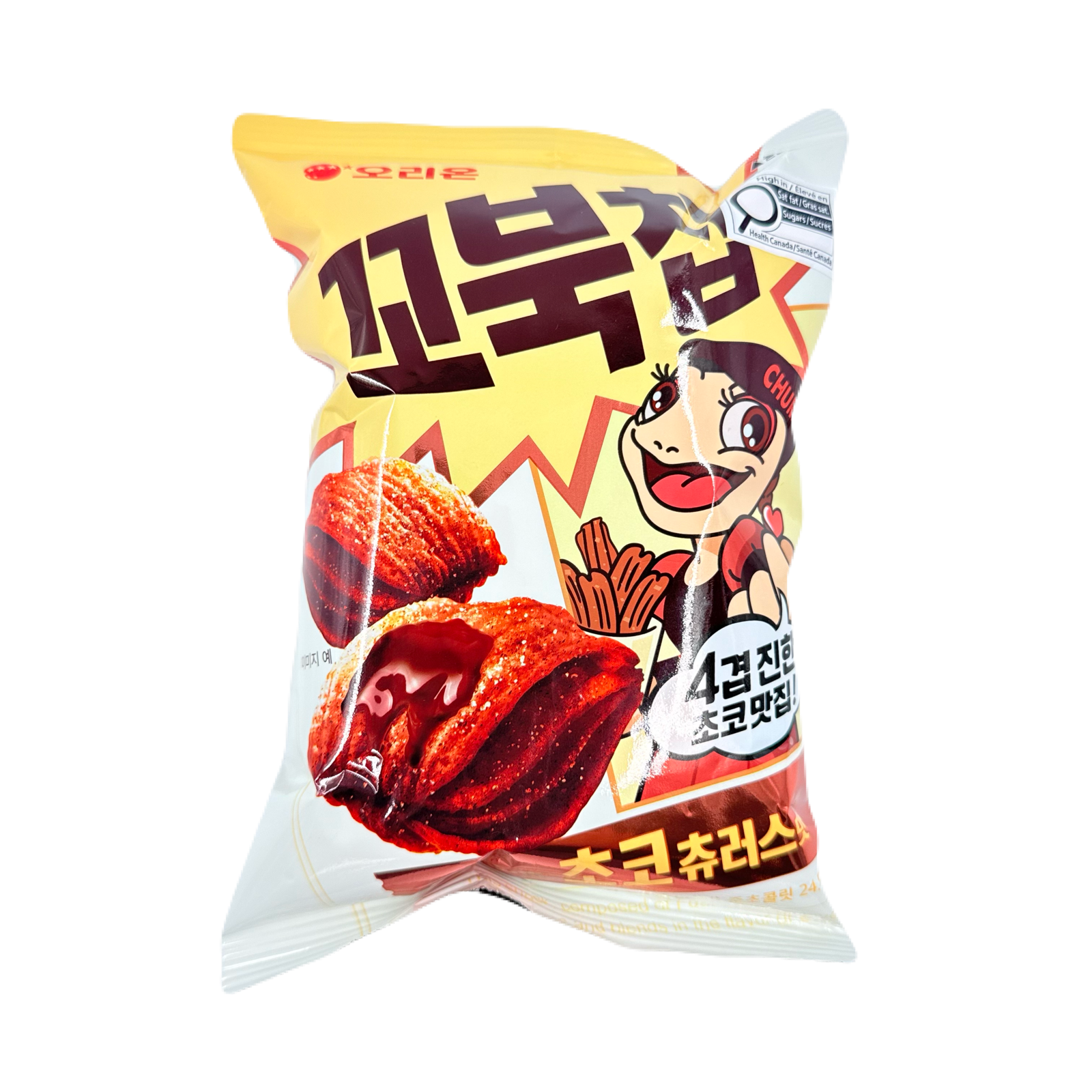 ORION KKOBUKCHIP CHOCO CHURROS (80G*12) 꼬북칩 초코 츄러스