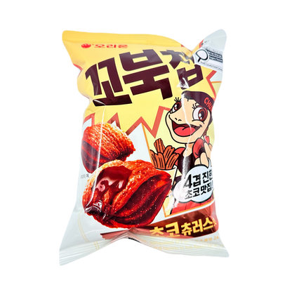 ORION KKOBUKCHIP CHOCO CHURROS (80G*12) 꼬북칩 초코 츄러스