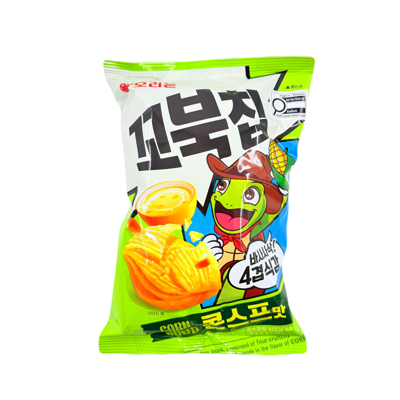 ORION KKOBUKCHIP CORNSOUP (80G*12) 오리온 꼬북칩 콘스프맛