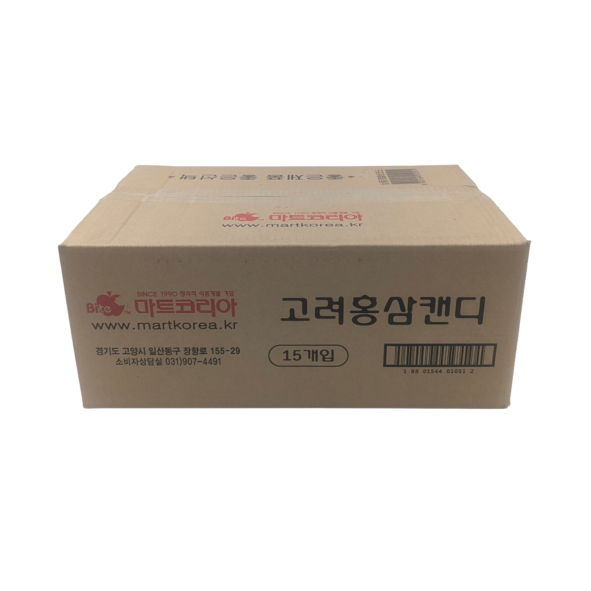 HONGSAM CANDY (300g*15) 마트코리아 홍삼캔디