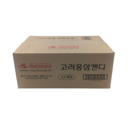 HONGSAM CANDY (300g*15) 마트코리아 홍삼캔디