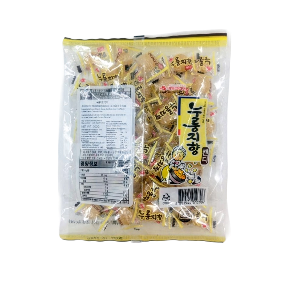 NURUNGGI CANDY (300g*15) 마트코리아 누룽지맛 캔디