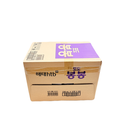 HAITAI GRAPE BONGBONG (238ml*12) *6 해태 포도봉봉
