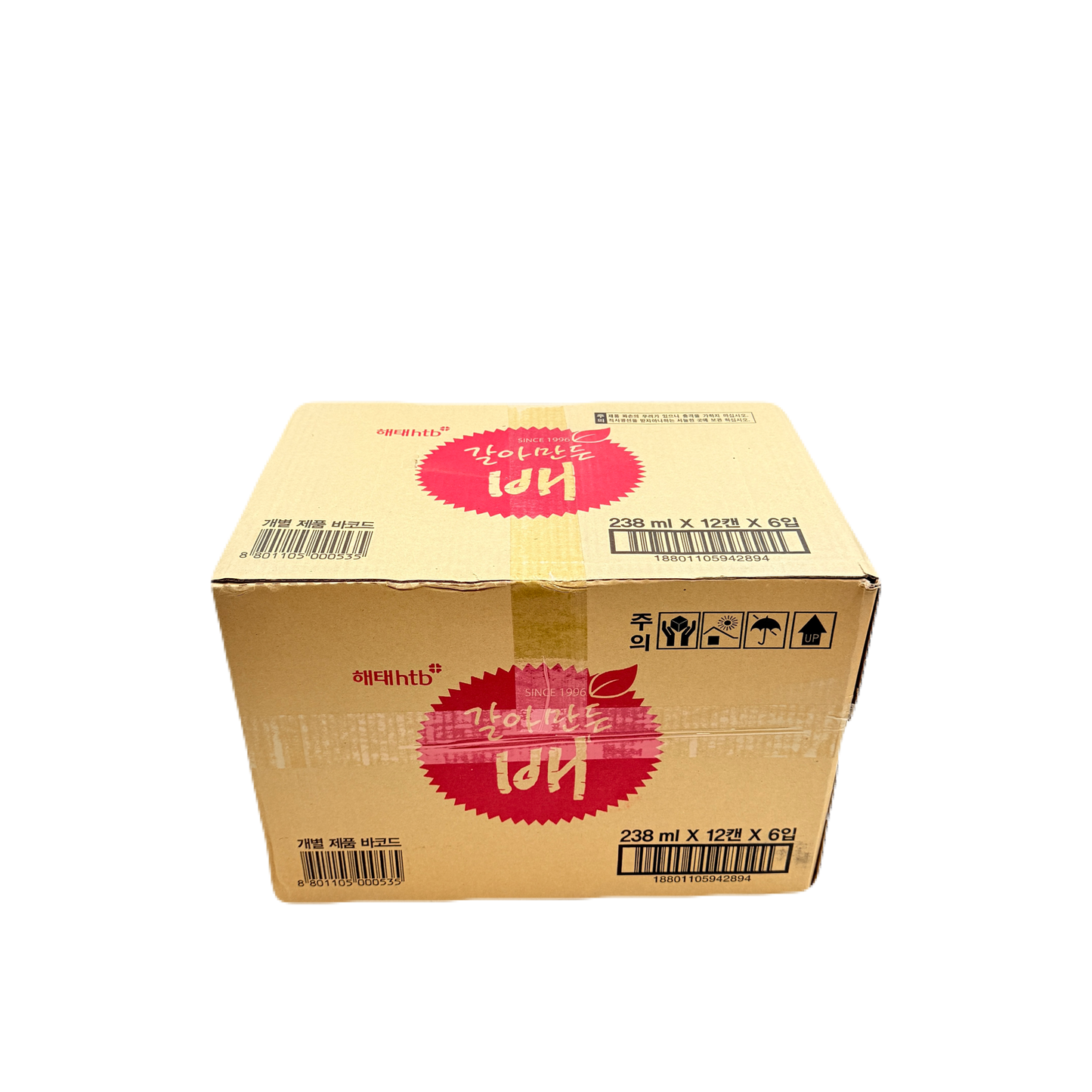 HAITAI PEAR JUICE CAN (238ML*12) *6 해태 갈아만든배 (캔)