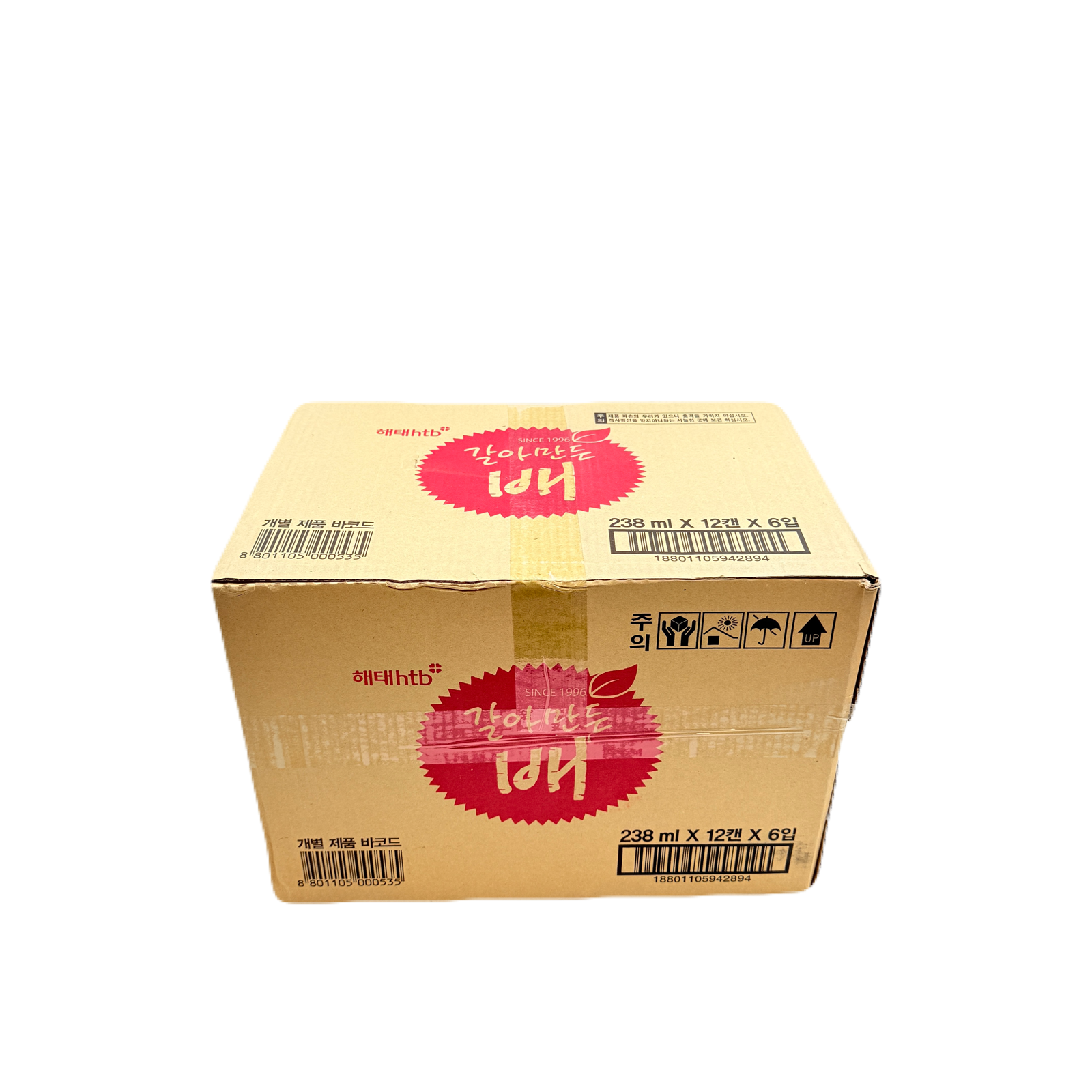 HAITAI PEAR JUICE CAN (238ML*12) *6 해태 갈아만든배 (캔)