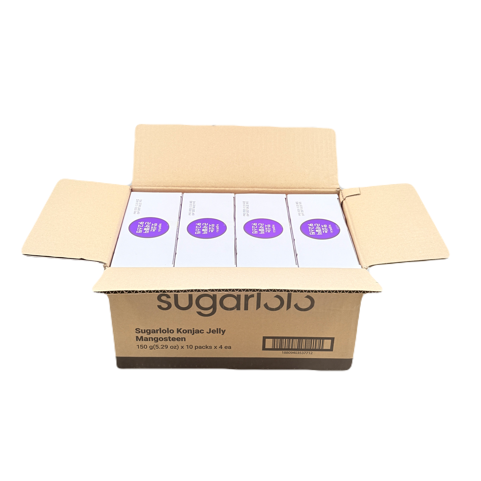 KONJAC JELLY MANGOSTEEN(150G*10)*4 곤약젤리 망고스틴
