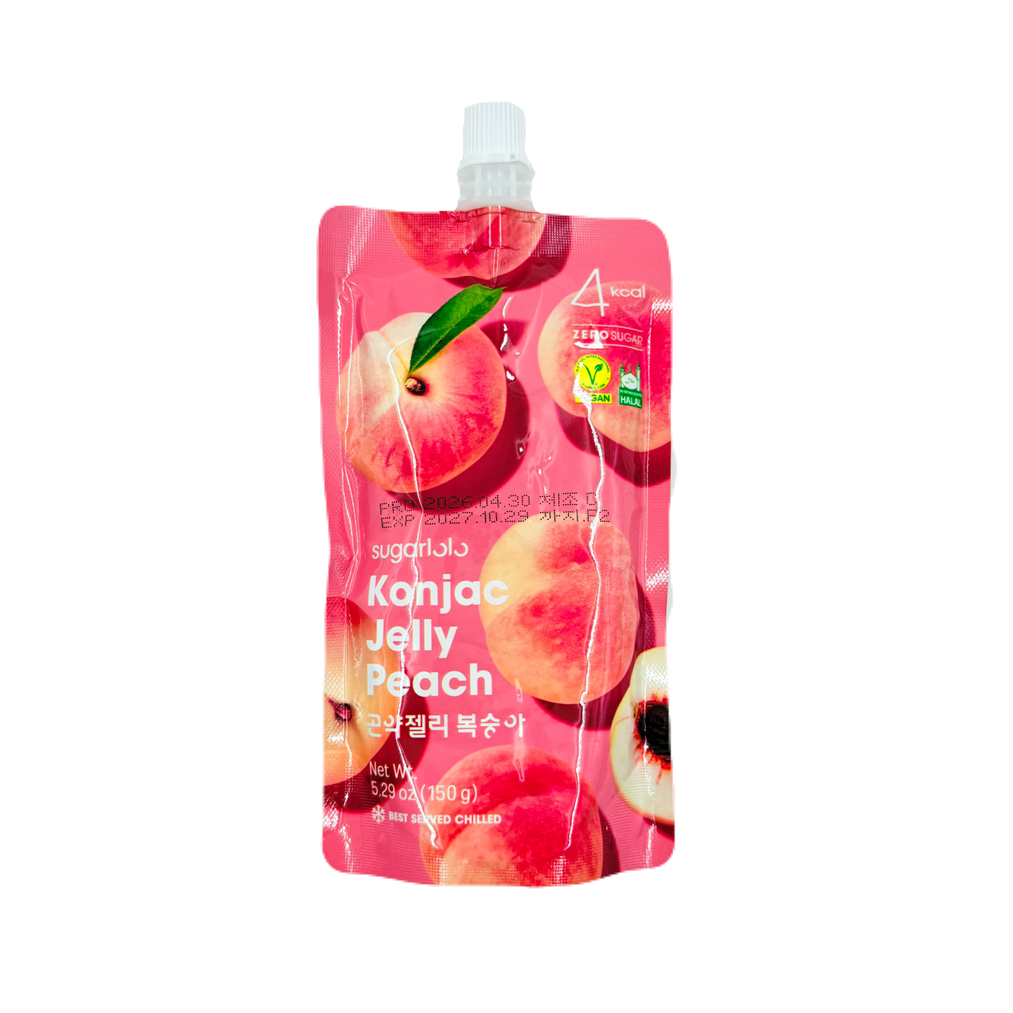 KONJAC JELLY PEACH(150G*10)*4 곤약젤리 복숭아