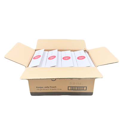 KONJAC JELLY PEACH(150G*10)*4 곤약젤리 복숭아
