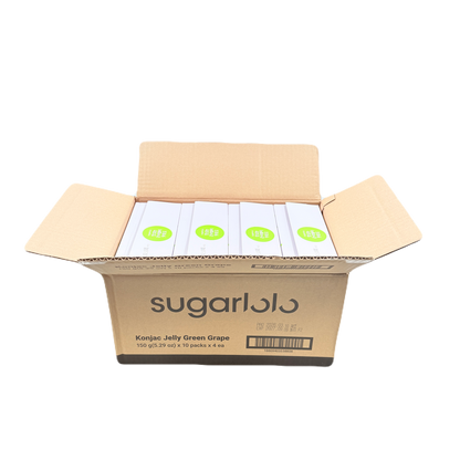 KONJAC JELLY GREEN GRAPE(150G*10)*4 곤약젤리 청포도