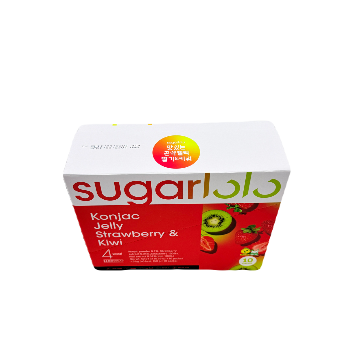 KONJAC JELLY STRAWBERRY & KIWI(150G*10)*4 곤약젤리 딸기 & 키위