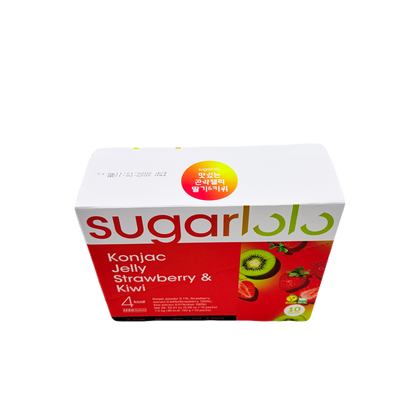 KONJAC JELLY STRAWBERRY & KIWI(150G*10)*4 곤약젤리 딸기 & 키위